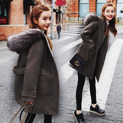 wool-20015 Choco เสื้อโค้ทวูลกันหนาว