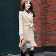 wool-2669 creme เสื้อโค้ทวูลกันหนาว