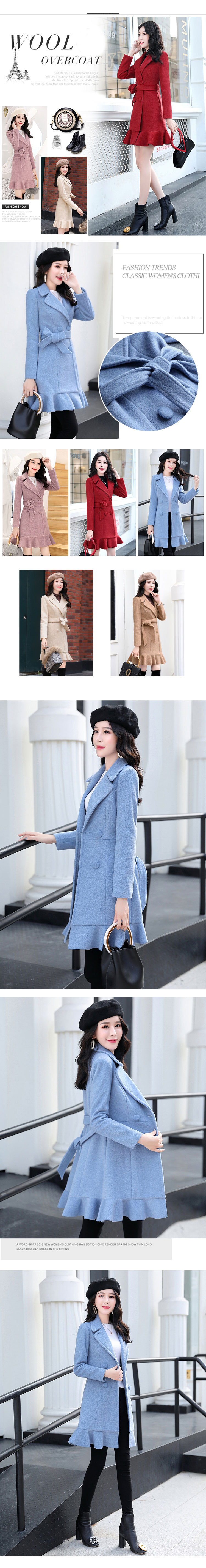 wool-2669 creme เสื้อโค้ทวูลกันหนาว