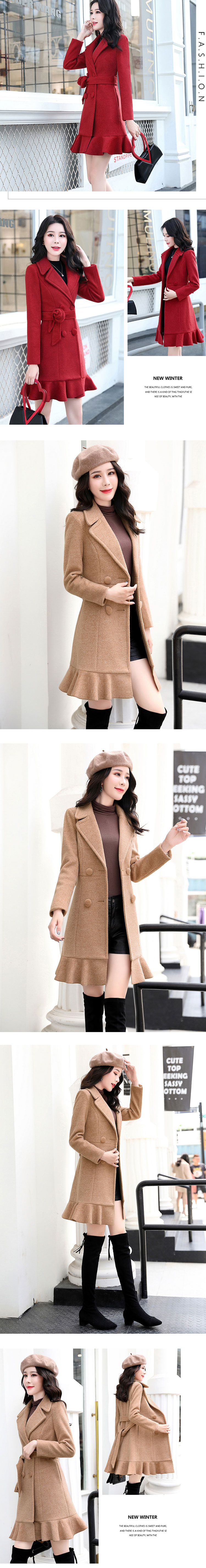 wool-2669 creme เสื้อโค้ทวูลกันหนาว