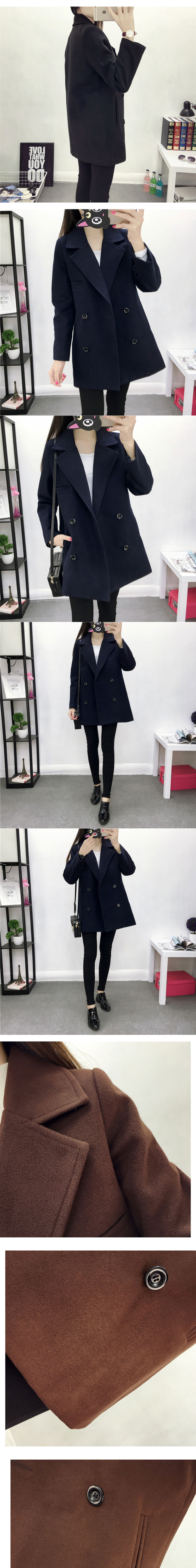 Wool coat-1789 เสื้อโค้ทวูลกันหนาว