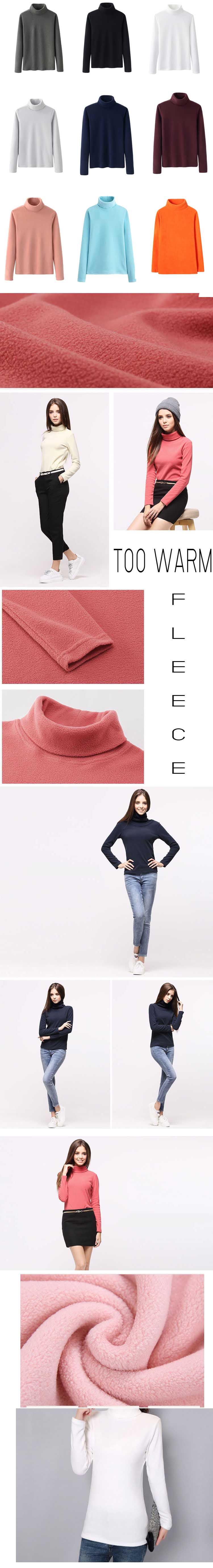 Turtle Fleece Womens  เสื้อไหมพรมกันหนาว