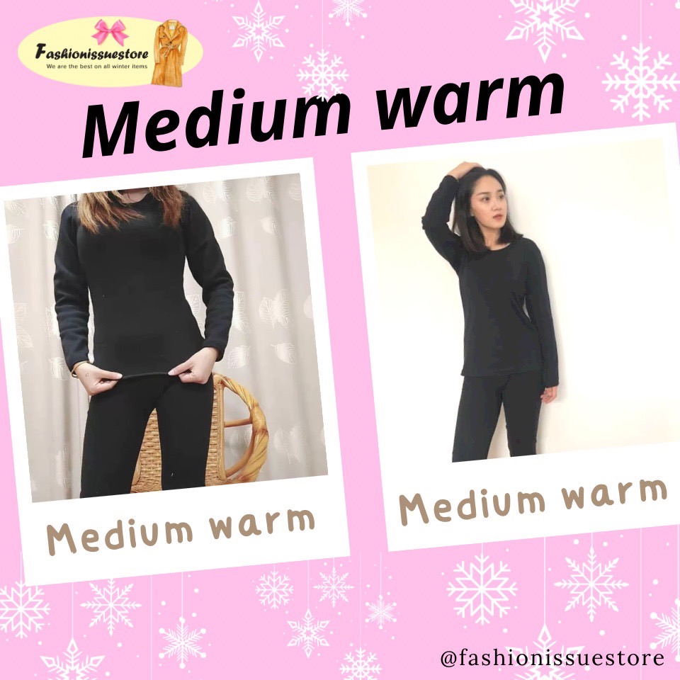 Medium warm  ชุดลองจอนกันหนาว