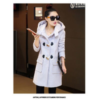 BJC-8018 grey เสื้อโค้ทคนอ้วนกันหนาว