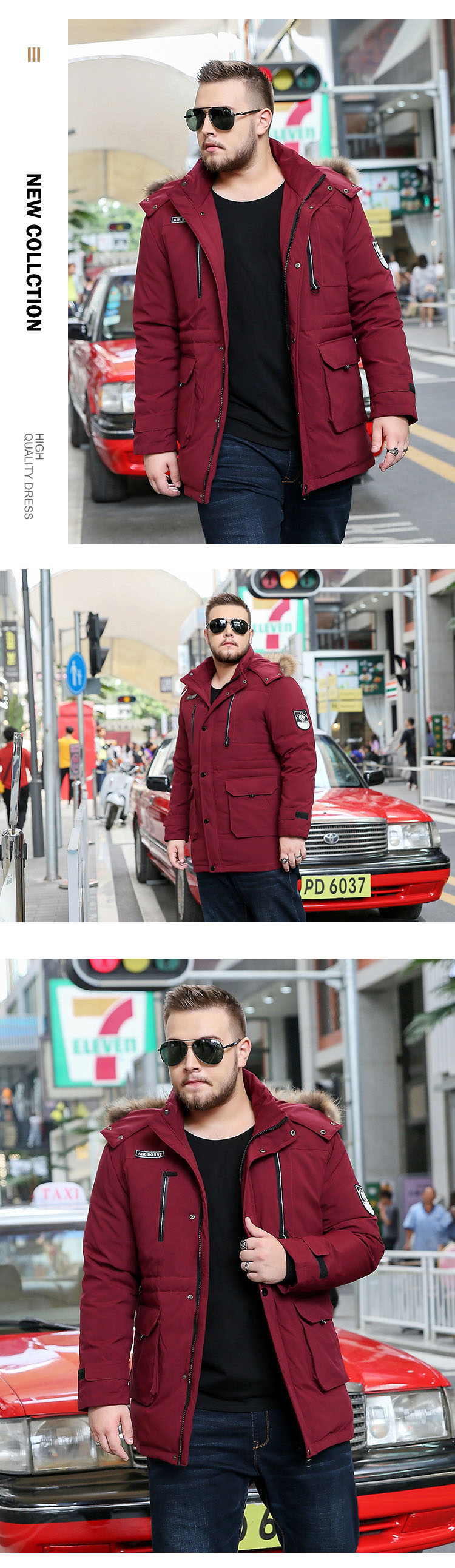 Coat M - EC-1180 เสื้อโค้ทผู้ชายกันหนาว
