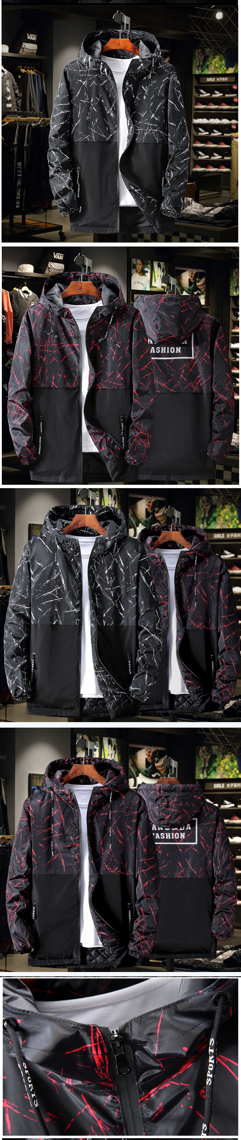 Coat M - EC-1154 เสื้อโค้ทผู้ชายกันหนาว