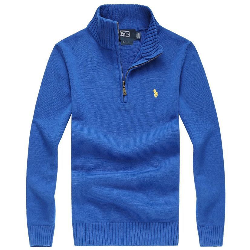 MS - POLO352 เสื้อไหมพรมผู้ชายกันหนาว