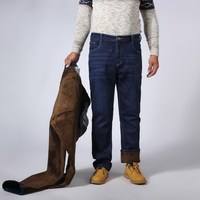 Jean M 115 Big size กางเกงยีนส์กันหนาวไซส์ใหญ่