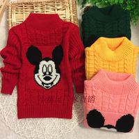 KS-1032 MICKEY เสื้อไหมพรมเด็ก