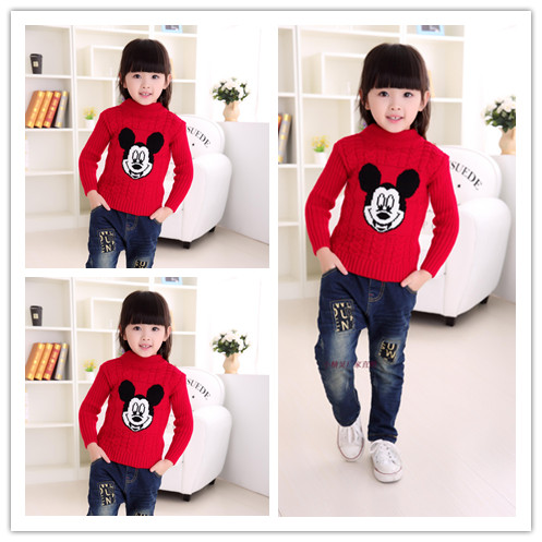 KS-1032 MICKEY เสื้อไหมพรมเด็ก