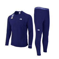 Longjohn North face mens รุ่นใหม่สีน้ำเงินผู้ชาย ลองจอนฮีตเทคผู้ชาย