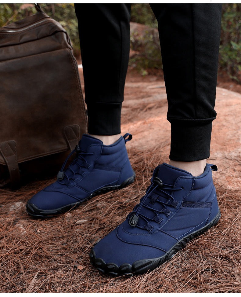 boot1508 รองเท้าผ้าใบกันหนาว รองเท้ากันหนวผู้ชายผู้หญิง