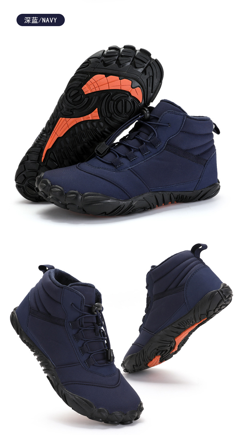 boot1508 รองเท้าผ้าใบกันหนาว รองเท้ากันหนวผู้ชายผู้หญิง