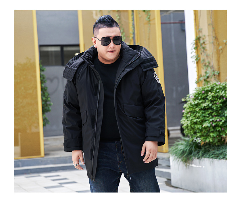 EC1208 เสื้อกันหนาวไซสหใญ่ เสื้อกันหนาวคนอวบผู้ชาย