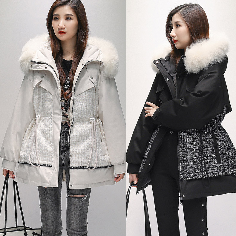 downcoat4230 เสื้อโค้ทขนเป็ดผู้หญิง เสื้อกันหนาวผู้หญิงกันหิมะ