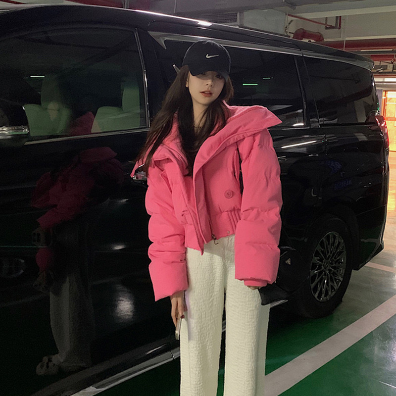Coat5066  เสื้อโค้ทกันหนาวผู้หญิงตัวสั้น เสื้อกันหนาวครอป