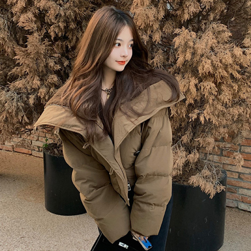 Coat5066  เสื้อโค้ทกันหนาวผู้หญิงตัวสั้น เสื้อกันหนาวครอป
