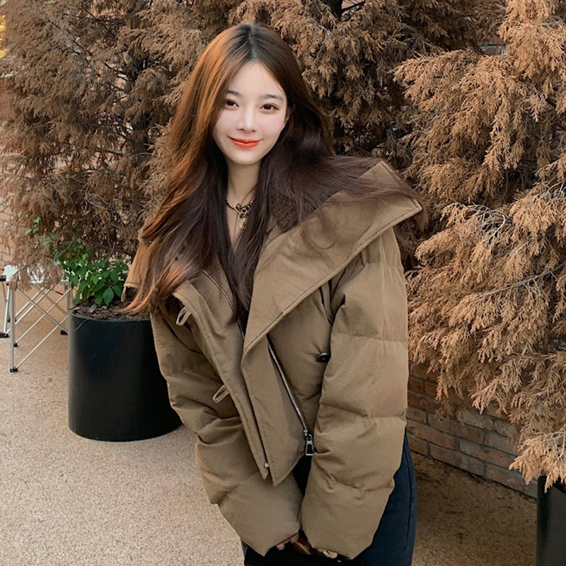 Coat5066  เสื้อโค้ทกันหนาวผู้หญิงตัวสั้น เสื้อกันหนาวครอป