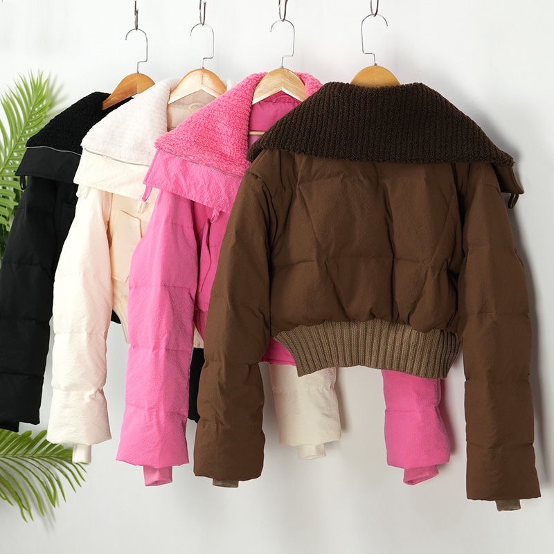 Coat5066  เสื้อโค้ทกันหนาวผู้หญิงตัวสั้น เสื้อกันหนาวครอป