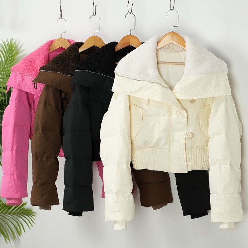 Coat5066  เสื้อโค้ทกันหนาวผู้หญิงตัวสั้น เสื้อกันหนาวครอป