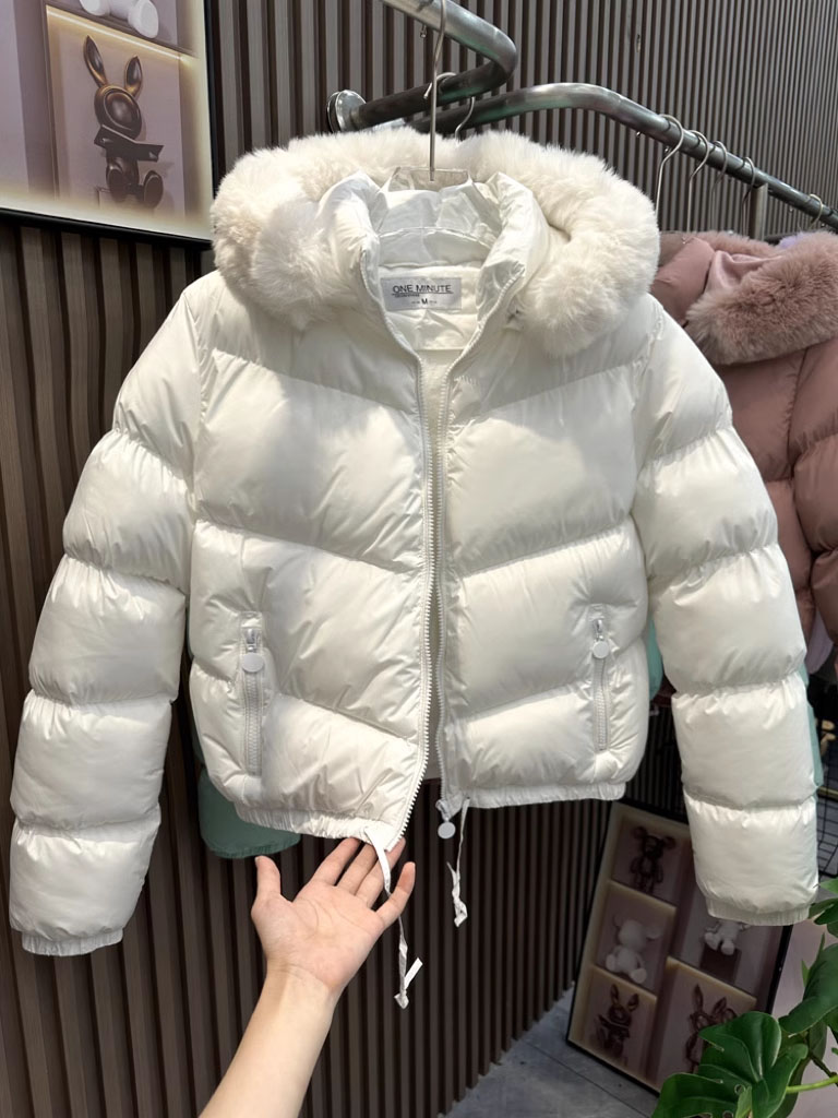 Coat5081 เสื้อโต้ทกันหนาวถอดเฟอรืได้ แบบสั้น ตัวสั้น