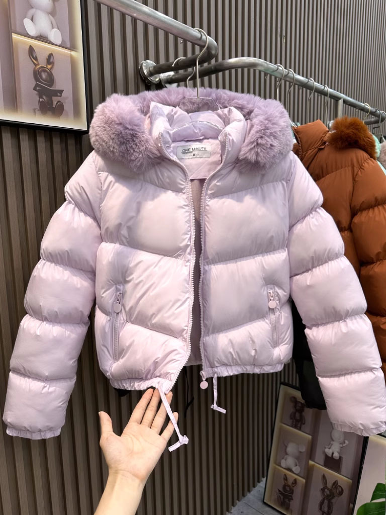 Coat5081 เสื้อโต้ทกันหนาวถอดเฟอรืได้ แบบสั้น ตัวสั้น