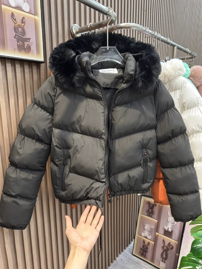 Coat5081 เสื้อโต้ทกันหนาวถอดเฟอรืได้ แบบสั้น ตัวสั้น
