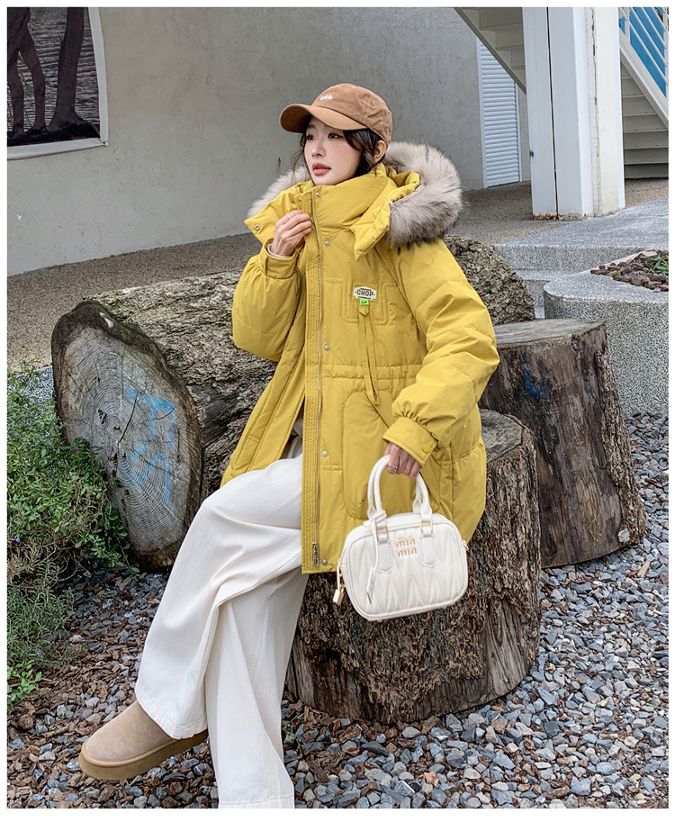 bjc8021 เสื้อโค้ทขนเป็ด ผญ พลัสไซส์ ไซสใหญ่