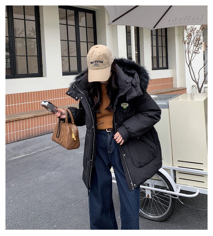 bjc8021 เสื้อโค้ทขนเป็ด ผญ พลัสไซส์ ไซสใหญ่