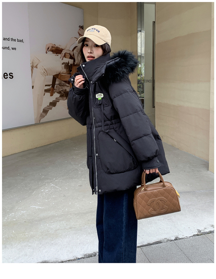 bjc8021 เสื้อโค้ทขนเป็ด ผญ พลัสไซส์ ไซสใหญ่