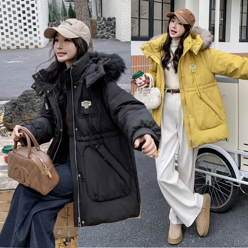 bjc8021 เสื้อโค้ทขนเป็ด ผญ พลัสไซส์ ไซสใหญ่