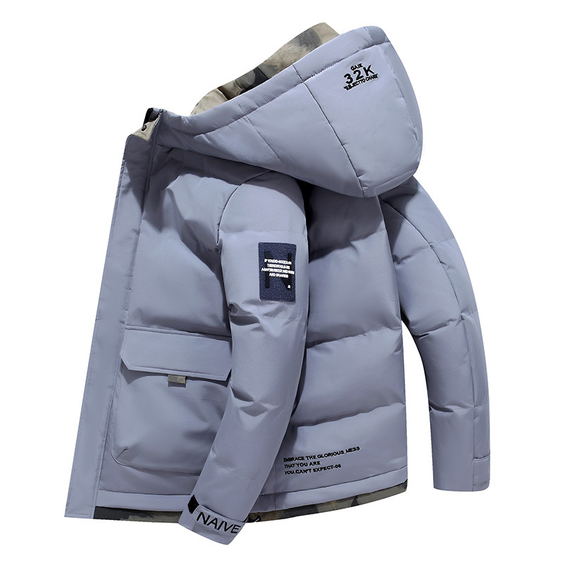 m6438 เสื้อโค้ทกันหนาวผู้ชาย