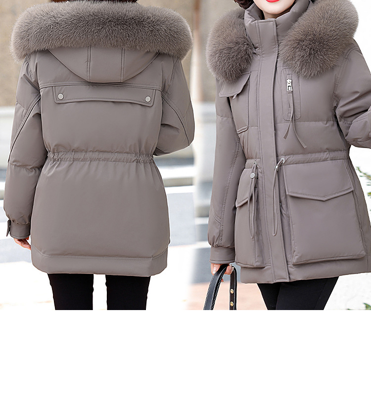 bjc5521 เสื้อโค้ทขนเป็ดสาวอวบ เสื้อกันหนาวไซสใหญ่