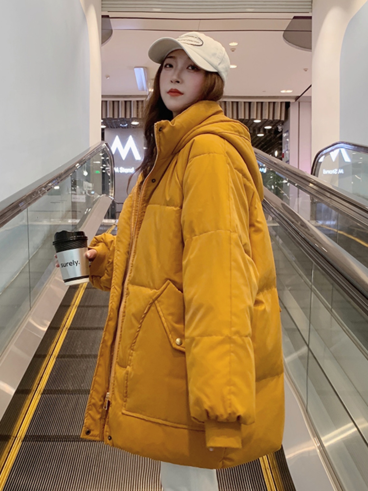 bjc2835 เสื้อโค้ทไซสใหญ่สาวอวบสาวอ้วน