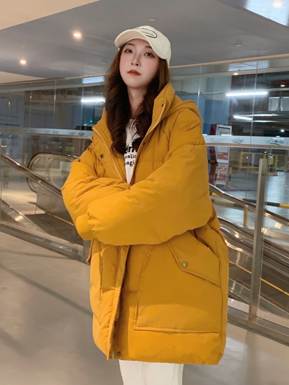 bjc2835 เสื้อโค้ทไซสใหญ่สาวอวบสาวอ้วน