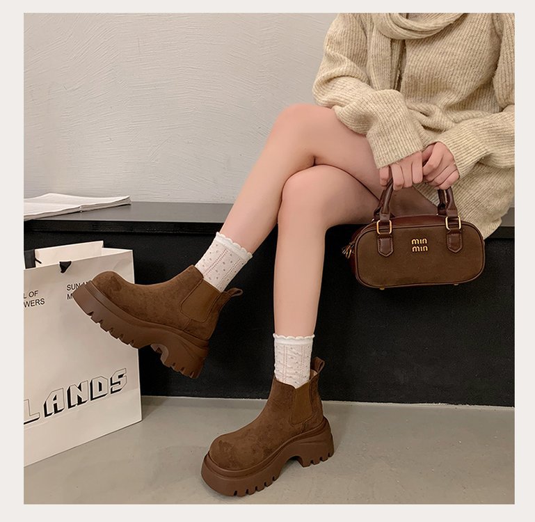 รองเท้าบูทแฟชั่นผู้หญิงกันหนาว