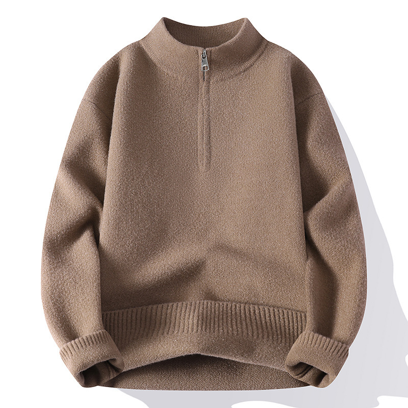 ms01 เสื้อไหมพรมกันหนาวผู้ชาย เสื้อกันหนาวแขนยาวไหมพรม