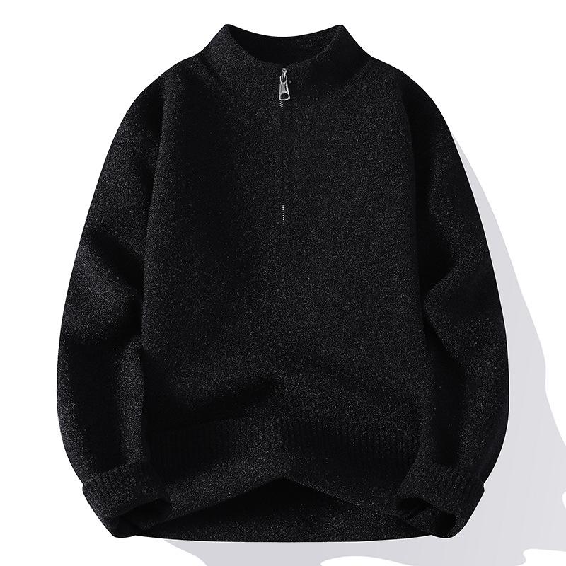 ms01 เสื้อไหมพรมกันหนาวผู้ชาย เสื้อกันหนาวแขนยาวไหมพรม