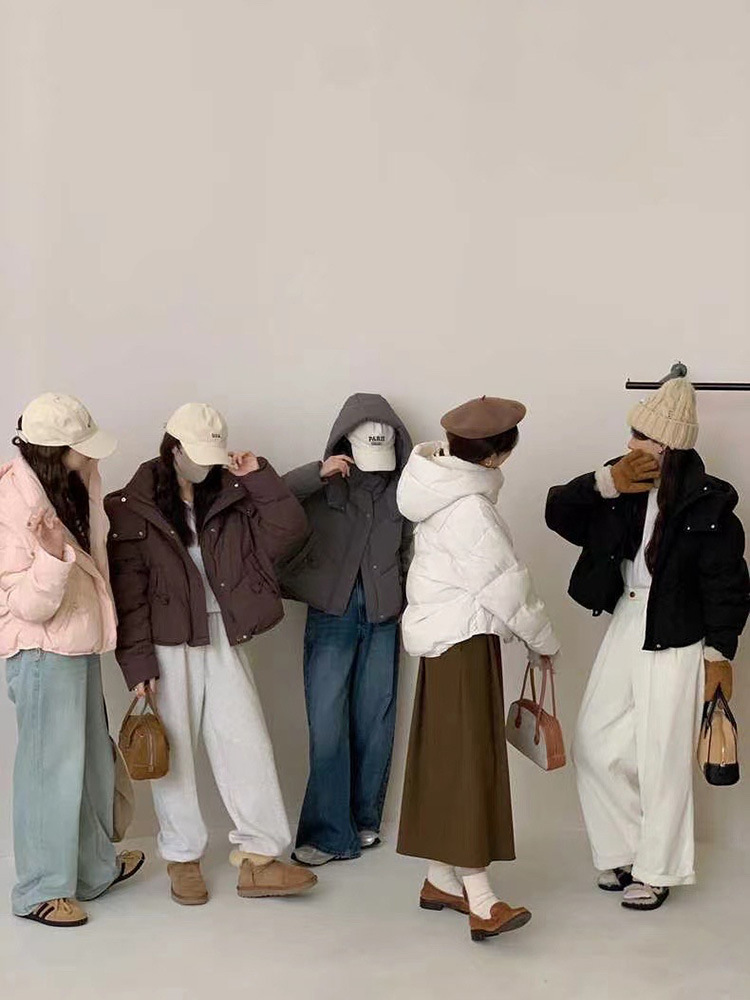 เสื้อโค้ทขนเป็ดกันหนาวผู้หญิง