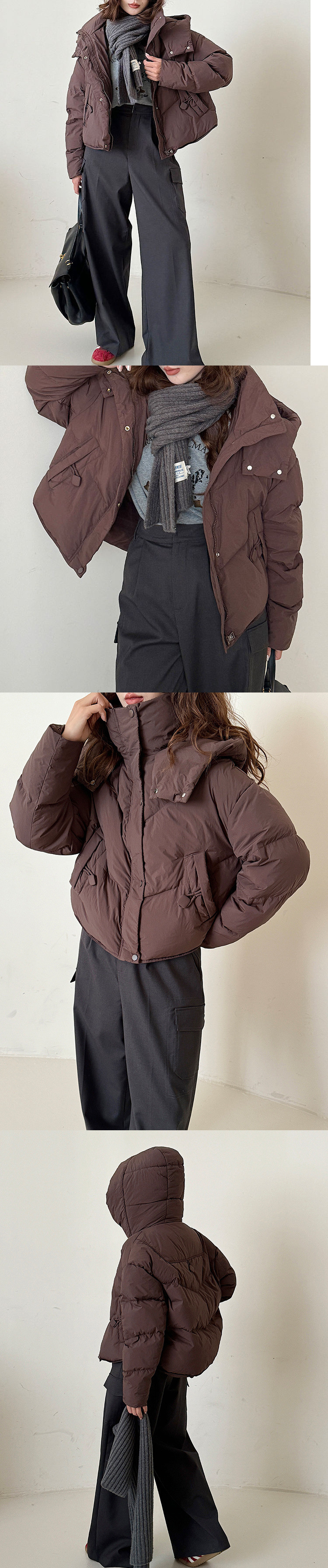 เสื้อโค้ทขนเป็ดกันหนาวผู้หญิง