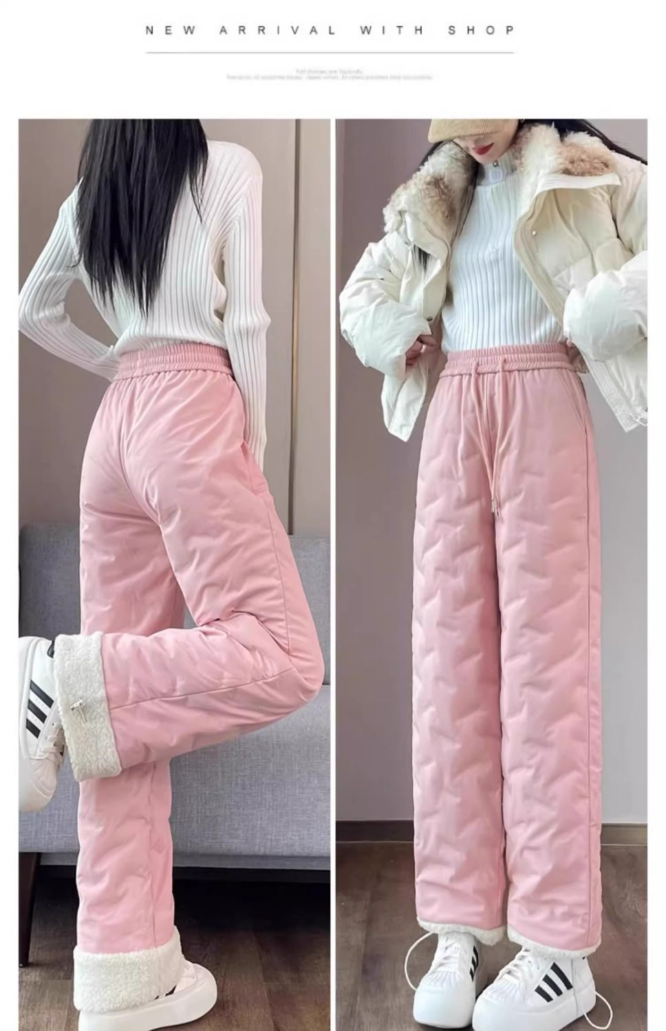 กางเกงขนเป็ดกันหนาวกันหิมะผู้หญิง